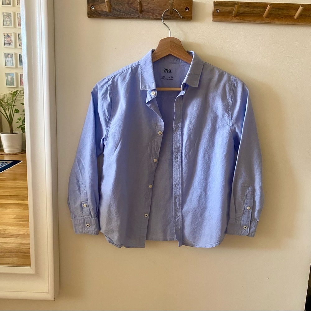 Zara boys collar shirt.  Size 9